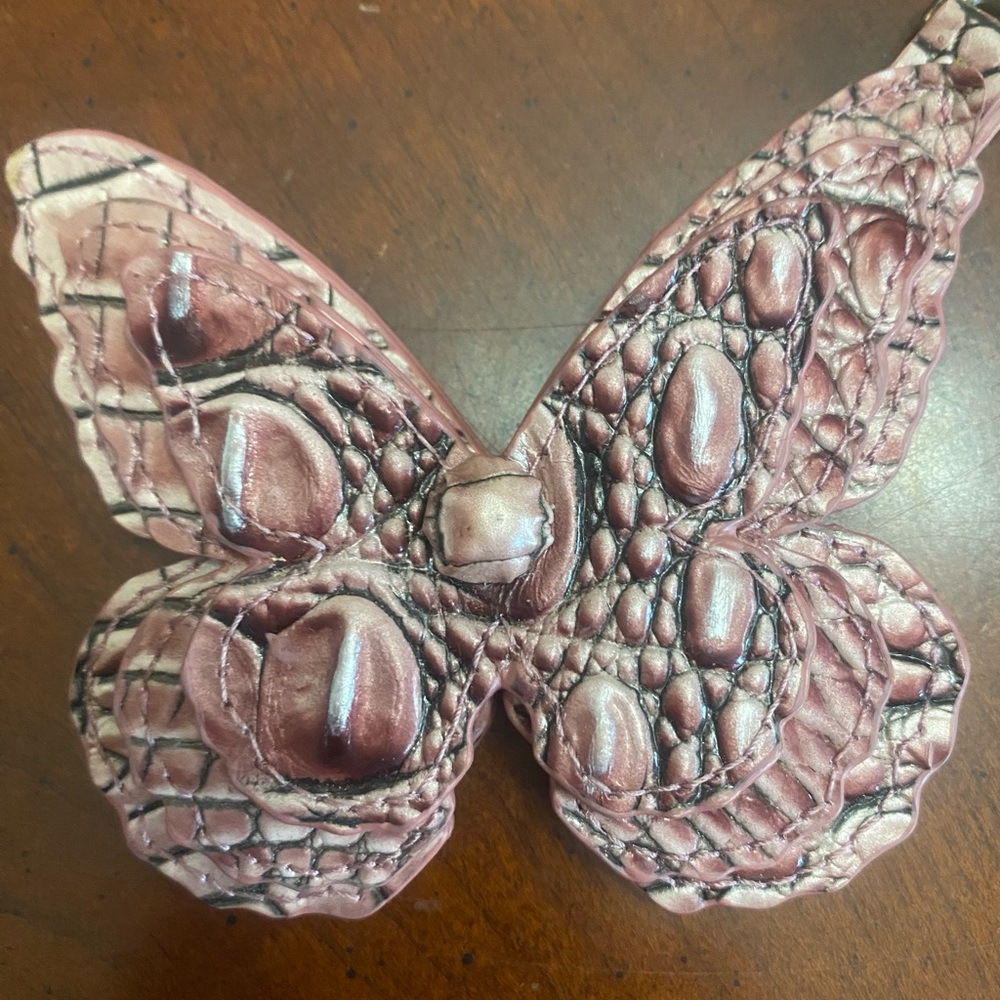 🔥BRAHMIN🔥Butterfly Tassel in Dusty pink-EUC - Picture 3 of 6
